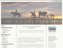 Tablet Screenshot of mashburnrealty.com